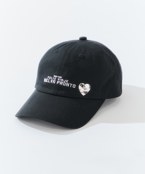 La Maison de Lyllis(メゾンドリリス)の「【LY/エルワイ】《STUDIOUS別注》Letrero cap & Vintage Pin Set/レトレロキャップ/ピンつき(キャップ・レディース・ブラウン/ベージュ/ブラック・FREE)」の9枚目の写真