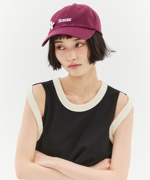 La Maison de Lyllis(メゾンドリリス)の「【LY/エルワイ】《STUDIOUS別注》Letrero cap & Vintage Pin Set/レトレロキャップ/ピンつき(キャップ・レディース・ブラウン/ベージュ/ブラック・FREE)」の18枚目の写真