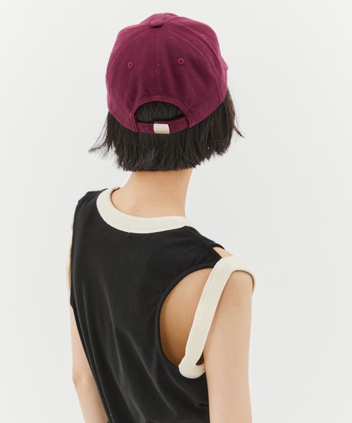 La Maison de Lyllis(メゾンドリリス)の「【LY/エルワイ】《STUDIOUS別注》Letrero cap & Vintage Pin Set/レトレロキャップ/ピンつき(キャップ・レディース・ブラウン/ベージュ/ブラック・FREE)」の19枚目の写真