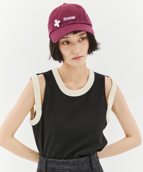 La Maison de Lyllis(メゾンドリリス)の「【LY/エルワイ】《STUDIOUS別注》Letrero cap & Vintage Pin Set/レトレロキャップ/ピンつき(キャップ・レディース・ブラウン/ベージュ/ブラック・FREE)」の20枚目の写真