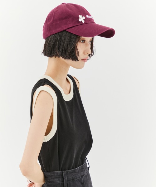 La Maison de Lyllis(メゾンドリリス)の「【LY/エルワイ】《STUDIOUS別注》Letrero cap & Vintage Pin Set/レトレロキャップ/ピンつき(キャップ・レディース・ブラウン/ベージュ/ブラック・FREE)」の21枚目の写真