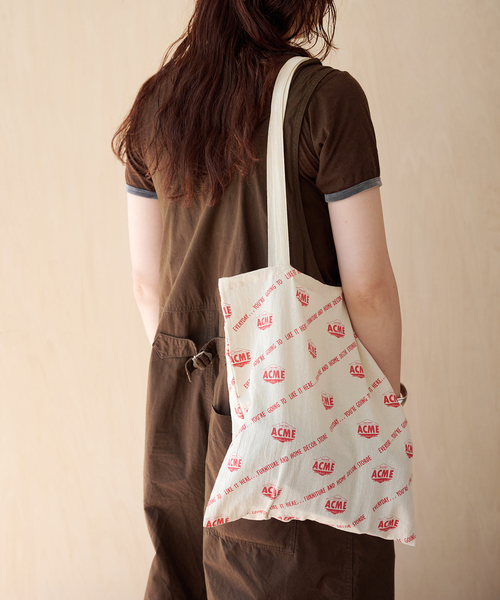 ACME FURNITURE（アクメファニチャー）の「ACME TOTE 2　トートバッグ（トートバッグ・レディース・ブラック/レッド・FREE）」の9枚目の写真