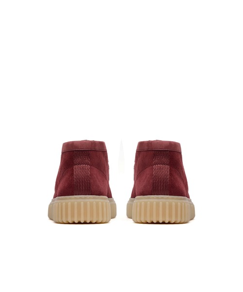 Clarks(クラークス)の「Torhill Hi / トーヒルハイ(ワインスエード)(モカシン/デッキシューズ・メンズ・ワイン・UK10/UK9.5/UK9/UK8.5/UK8/UK7.5/UK7/UK6.5/UK6)」の5枚目の写真