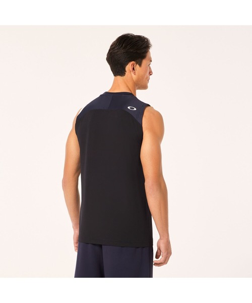OAKLEY(オークリー)の「オークリー ENHANCE TECH COLD NS CREW 2.0/タンクトップ/ Training・トレーニングコレクション/ スポーツ/ OAKLEY(タンクトップ・メンズ・ブラック/ブルー系その他/ネイビー/ホワイト・L/M/S/XL/XS)」の17枚目の写真