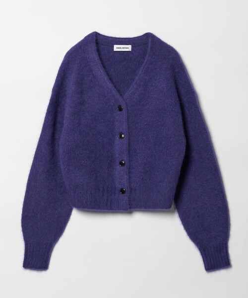 EMMEL REFINES（エメルリファインズ）の「＜EMMEL REFINES＞EM FOX/W/CA Vネック カーディガン（カーディガン/ボレロ・レディース・レッド/ライトグレー/パープル・FREE）」の19枚目の写真