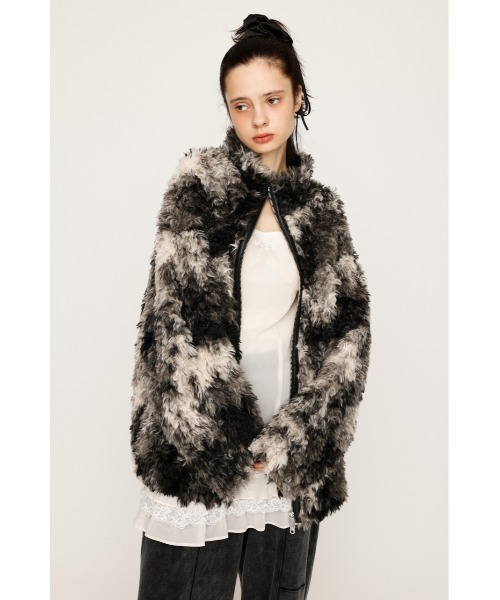 CURLED BOA BZ カールド ボア ブルゾン 秋服 セール】【2サイズ展開】CURLED BOA BZ カールド ボア ブルゾン 秋服