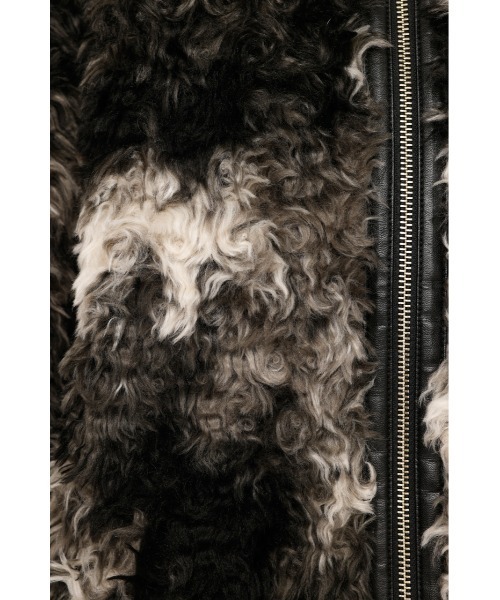 SLY(スライ)の「【2サイズ展開】CURLED BOA BZ カールド ボア ブルゾン 冬服 クリスマス(ブルゾン・レディース・ブラウン系その他2/グレー/ブラック系その他2・1/2)」の17枚目の写真