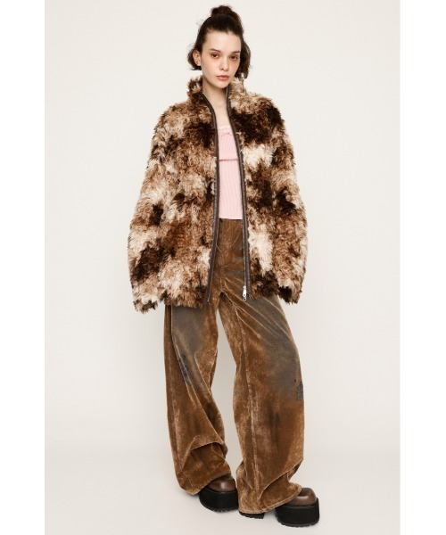 CURLED BOA BZ カールド ボア ブルゾン 秋服 セール】【2サイズ展開】CURLED BOA BZ カールド ボア ブルゾン 秋服