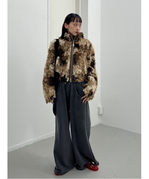 セール】【2サイズ展開】CURLED BOA BZ カールド ボア ブルゾン 冬服