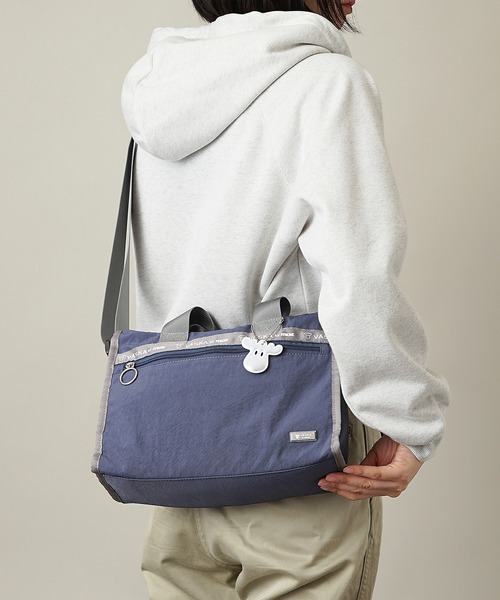 moz(モズ)の「【VASKA by moz】ヴェスカ バイ モズ 2WAYショルダーバッグ ハンドバッグ VZNS-02(ショルダーバッグ・レディース・イエロー/ブラック/グレー/グレイッシュブルー・ONE SIZE)」の9枚目の写真