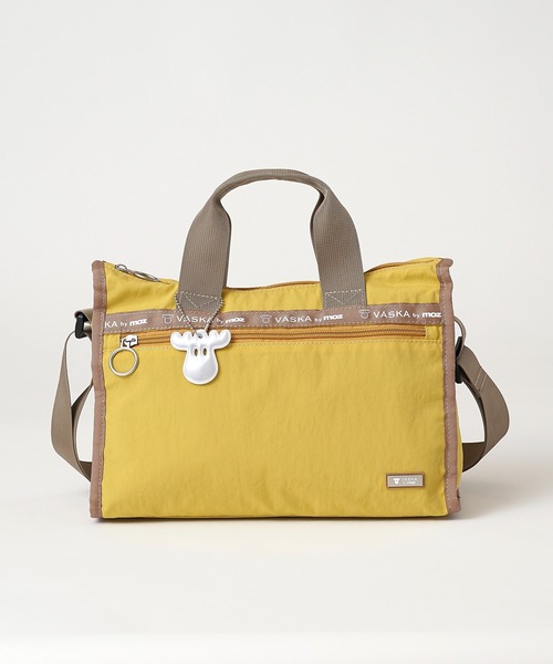 moz(モズ)の「【VASKA by moz】ヴェスカ バイ モズ 2WAYショルダーバッグ ハンドバッグ VZNS-02(ショルダーバッグ・レディース・イエロー/ブラック/グレー/グレイッシュブルー・ONE SIZE)」の15枚目の写真