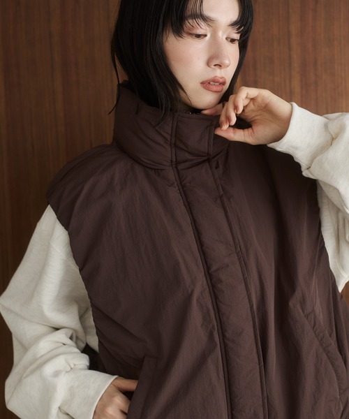 セール】薄中綿 バルーンベスト（ダウンベスト）｜hunch（ハンチ）の