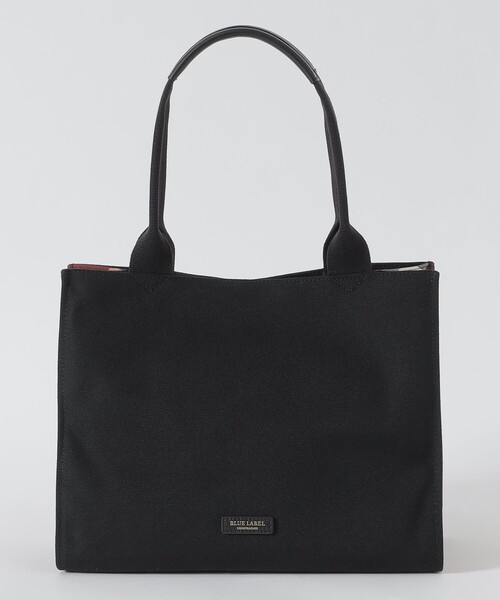 BLUE LABEL CRESTBRIDGE（ブルーレーベルクレストブリッジ）の「スクエアトート（トートバッグ・レディース・ブラック/ダークネイビー・FREE）」の9枚目の写真