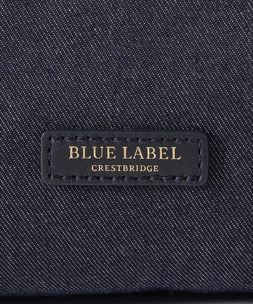 BLUE LABEL CRESTBRIDGE（ブルーレーベルクレストブリッジ）の「スクエアトート（トートバッグ・レディース・ブラック/ダークネイビー・FREE）」の4枚目の写真