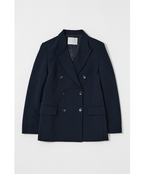 MOUSSY ジャケット DOUBLE BREASTED ブレザー セットアップ対応】DOUBLE BREASTED ブレザー（テーラード