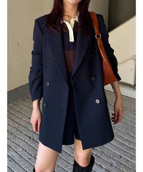 ジーナシス SAWA Genial ジャケット テーラード ネイビー 完売