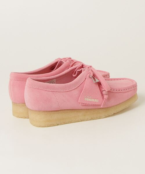 Clarks(クラークス)の「【Clarks】Wallabee.(その他シューズ・レディース・ピンク・4/4.5/5)」の3枚目の写真