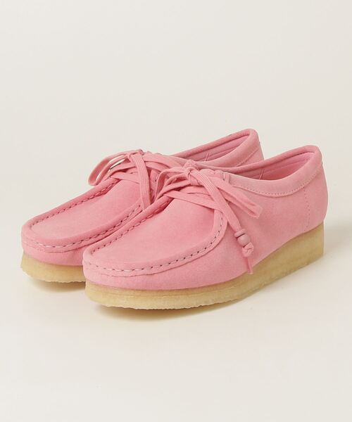 Clarks(クラークス)の「【Clarks】Wallabee.(その他シューズ・レディース・ピンク・4/4.5/5)」の2枚目の写真