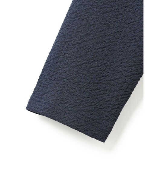 mizuiroind（ミズイロインド）の「mizuiro ind ジャカードクルーネックプルオーバー（Tシャツ/カットソー・レディース・オフホワイト/ブラック/ネイビー/グレー・FREE）」の20枚目の写真