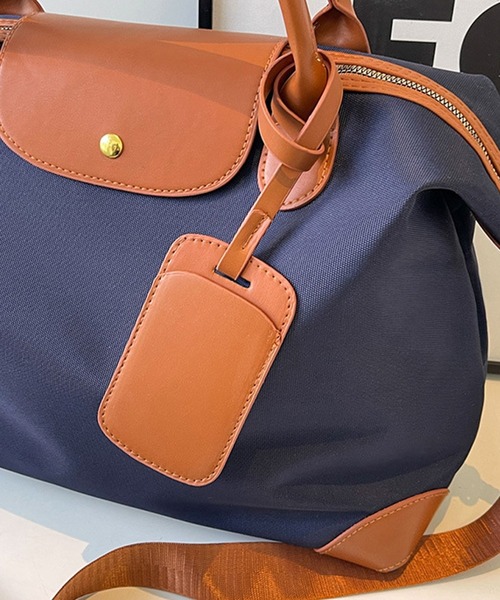 DAY CLOSET（デイ クローゼット）の「レディース 2WAY肩掛けショルダー×ボストンバッグ［A4収納可/マチあり/大容量］（ボストンバッグ・レディース・グリーン系その他/ブラック/ブラック系その他/ブルー系その他・ONE SIZE）」の15枚目の写真