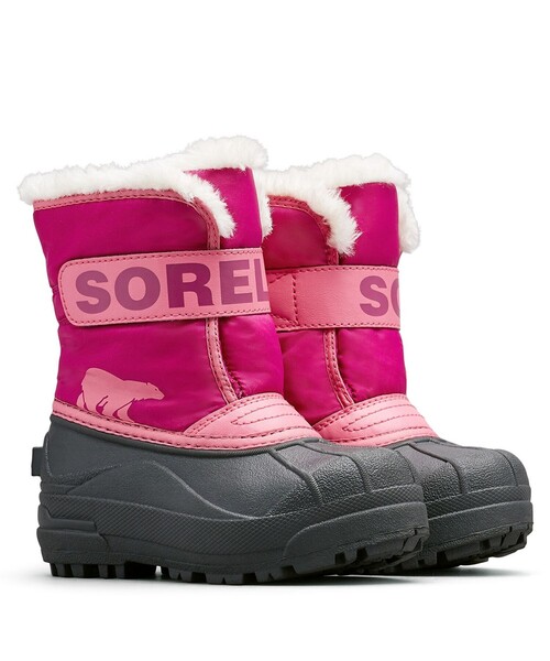SOREL(ソレル)の「防滑 防水・撥水 SOREL/チルドレンズ スノー コマンダー ブーツ/ソレル(ブーツ・キッズ・ネイビー/ブラック/パープル/レッド/ピンク・18.0cm/14.0cm/15.0cm/17.0cm/16.0cm/13.0cm)」の5枚目の写真