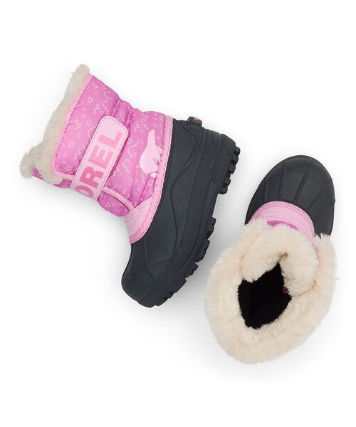 SOREL(ソレル)の「防滑 防水・撥水 SOREL/チルドレンズ スノー コマンダー ブーツ/ソレル(ブーツ・キッズ・ネイビー/ブラック/パープル/レッド/ピンク・18.0cm/14.0cm/15.0cm/17.0cm/16.0cm/13.0cm)」の4枚目の写真