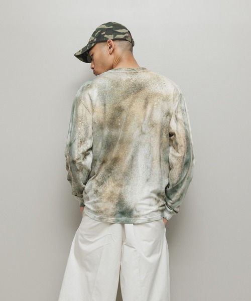 BAL（バル）の「LOGO TIE DYE LS TEE by YUKIDYE（Tシャツ/カットソー・メンズ・マルチ・3/2/1）」の2枚目の写真