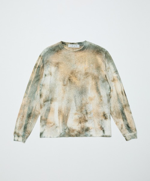 LOGO TIE DYE LS TEE by YUKIDYE（Tシャツ/カットソー）｜BAL（バル