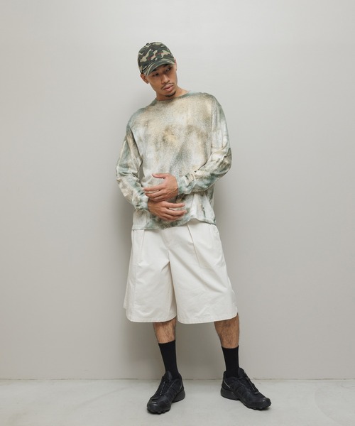 LOGO TIE DYE LS TEE by YUKIDYE（Tシャツ/カットソー）｜BAL（バル