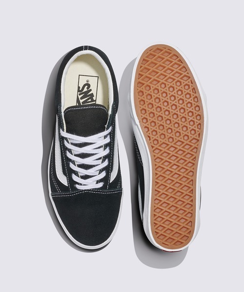 VANS(バンズ)の「オールドスクール ロープロ(スニーカー・レディース・ブラック×ホワイト・5/7/4/6/6.5/5.5/4.5)」の2枚目の写真