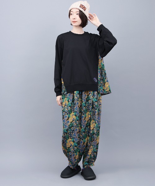 チチカカ（チチカカ）の「ドライ軽量ストレッチＵＶ切替プルオーバー（Tシャツ/カットソー・レディース・ブラック/カーキ・FREE）」の3枚目の写真
