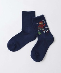 POLO RALPH LAUREN | POLO RALPH LAUREN オーガニックコットン混 SKATER BEAR キッズソックス 04803753(ソックス/靴下)