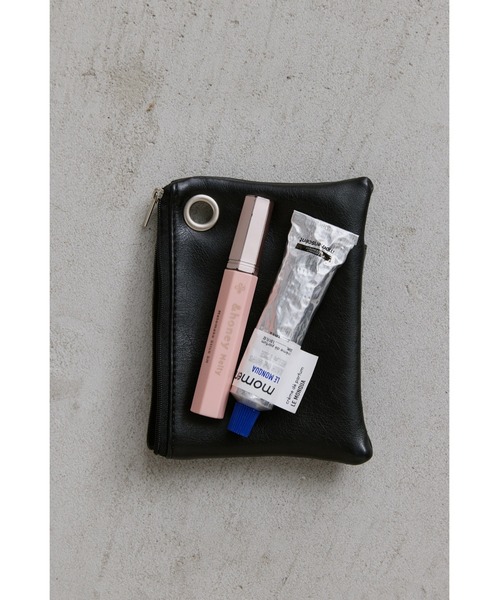 un/neu（アンノイ）の「4パーツカスタムポーチショルダー / ネックストラップ / メガネフォルダー / リップケース（ショルダーバッグ・レディース・ブラウン/ブラック・FREE）」の7枚目の写真