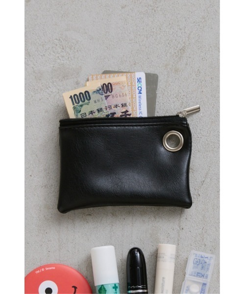 un/neu（アンノイ）の「4パーツカスタムポーチショルダー / ネックストラップ / メガネフォルダー / リップケース（ショルダーバッグ・レディース・ブラウン/ブラック・FREE）」の8枚目の写真