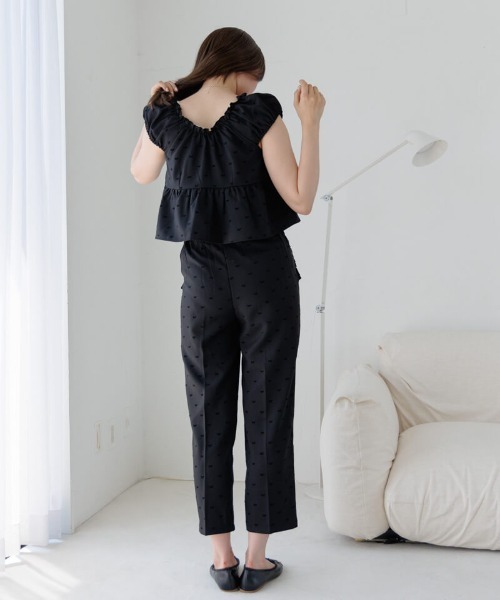 flower(フラワー)の「タイニーリボンパンツ(その他パンツ・レディース・グレー/ブラック/ブラウン・FREE)」の7枚目の写真