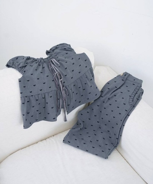 flower(フラワー)の「タイニーリボンパンツ(その他パンツ・レディース・グレー/ブラック/ブラウン・FREE)」の16枚目の写真