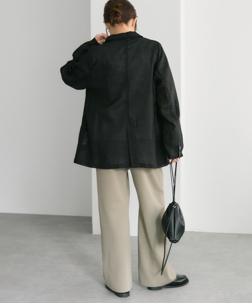 ピュアルセシン 2023 PUAL CE CINダブルボタンテーラードジャケット TRダブルボタンテーラードジャケット | PUAL CE CIN