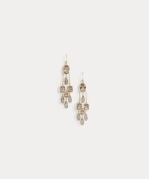 Ralph Lauren シルバー ピアス(両耳用) ステッチ模様 LAUREN RALPH LAUREN新作 シルバーピアス刻印あり - メルカリ