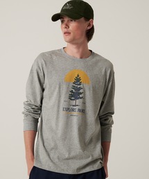 グラフィック 長袖 Tシャツ