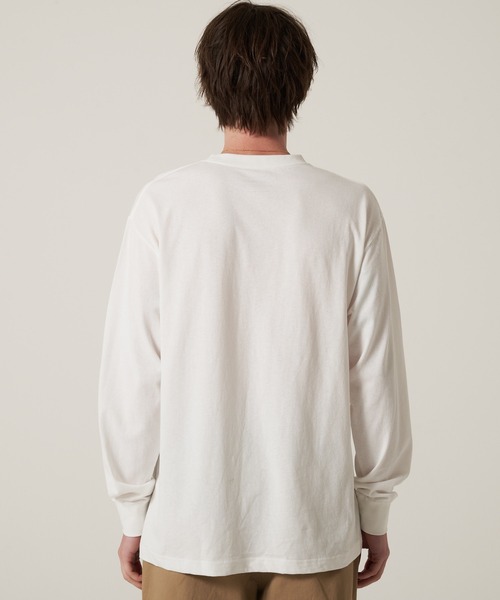 Eddie Bauer(エディーバウアー)の「グラフィック 長袖 Tシャツ(Tシャツ/カットソー・メンズ・ブラック/ホワイト系1/ホワイト系2/グレー/ブラウン/グリーン・S/M/L/XL/XXL)」の17枚目の写真