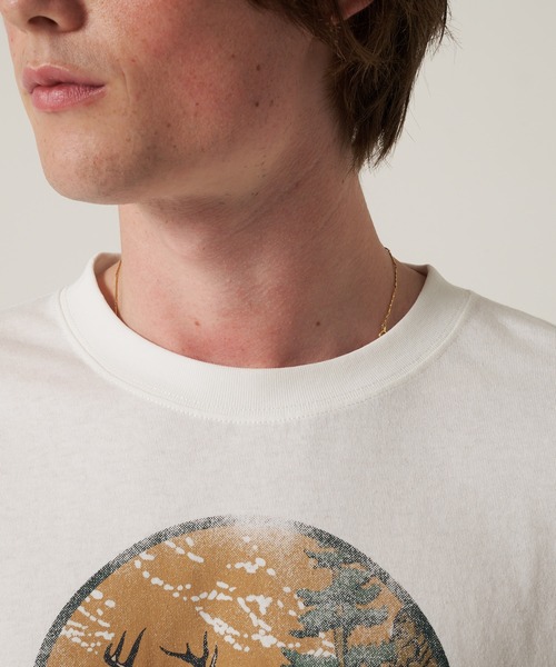 Eddie Bauer(エディーバウアー)の「グラフィック 長袖 Tシャツ(Tシャツ/カットソー・メンズ・ブラック/ホワイト系1/ホワイト系2/グレー/ブラウン/グリーン・S/M/L/XL/XXL)」の18枚目の写真