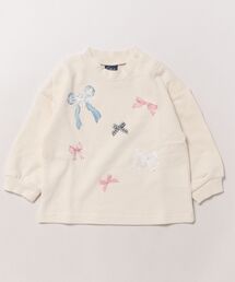 Crescent（クレッセント）の「リボンデザイン裏毛トレーナー（スウェット）」