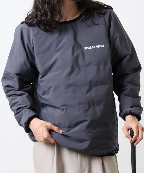 stella77golf(ステラセブンティーンセブンゴルフ)の「中綿シームレスダウントレーナー(その他トップス・メンズ・ブラック/ネイビー/チャコール・M/L/XL/XXL)」の2枚目の写真