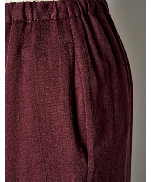 RUMCHE(ラムシェ)の「Treasure Embroidery Trousers / トレジャーエンブロイダリーパンツ(その他パンツ・レディース・ブラック/ボルドー・SMALL/MEDIUM)」の14枚目の写真