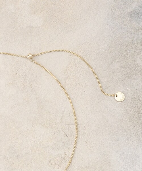 OPAQUE.CLIP（オペークドットクリップ）の「ニュアンスメタルリングネックレス（ネックレス・レディース・ゴールド/シルバー・00）」の6枚目の写真