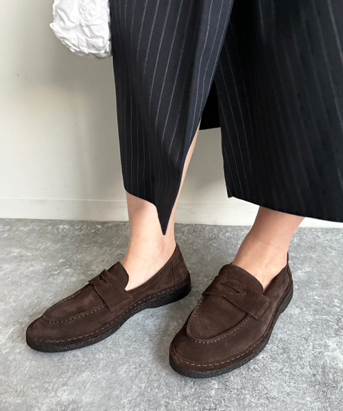 FABIO RUSCONI/ファビオルスコーニ】スエードローファー（その他