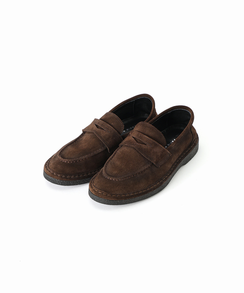 新品【FABIO RUSCONI/ファビオルスコーニ】スエードローファー38 FABIO RUSCONI/ファビオルスコーニ】スエードローファー（その他