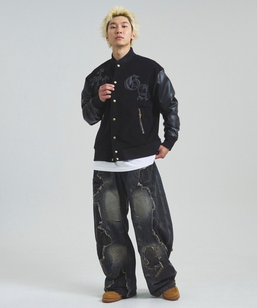 GALLIS ADDICTION(ガリスアディクション)の「GA REPAIR HARD CRUSH DENIM(デニムパンツ・メンズ・インディゴブルー・M/L)」の18枚目の写真