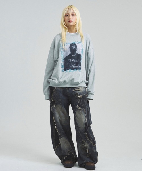 GALLIS ADDICTION(ガリスアディクション)の「GA REPAIR HARD CRUSH DENIM(デニムパンツ・メンズ・インディゴブルー・M/L)」の22枚目の写真