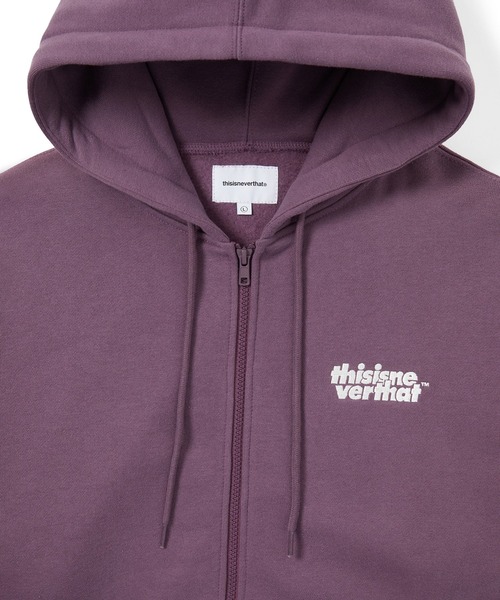 OL-Logo Zip Up Hoodie（パーカー）｜thisisneverthat（ディスイズ